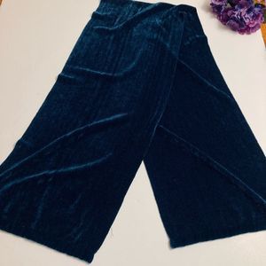 Dark Turquoise Chenille Scarf